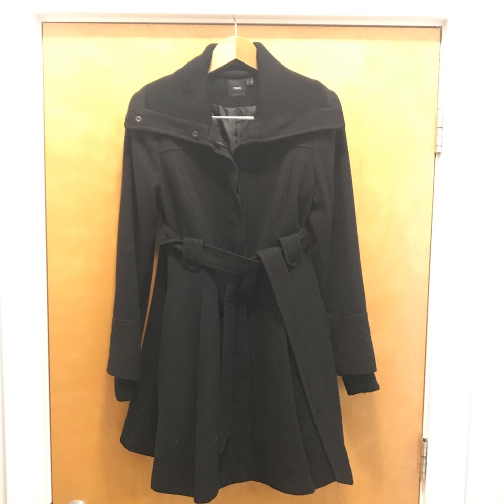 ASOS Wool maternity swing coat